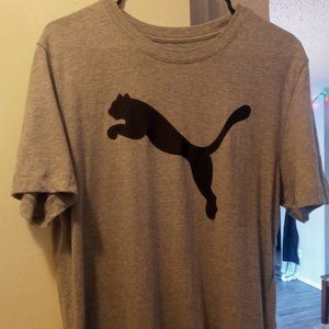 Puma mens medium black and grey